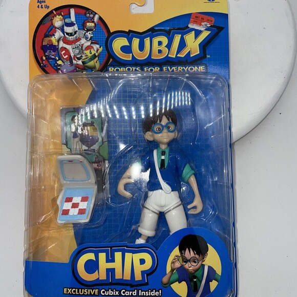 Trendmasters Cubix Robots For Everyone Chip New  Exclusive Cubix Card Inside - Picture 1 of 4